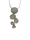 Brazilian Raindrop Pendant White Moonstone