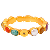 Gold Plated Navaratna Bangle