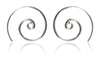 Small Concentric Swirl Earrings