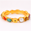 Gold Plated Navaratna Bangle