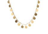 14Kt Gold Plated Confetti Necklace