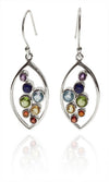 Chakra Leaf Earrings