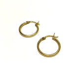 10k Gold Medium Gold Hoops