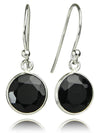 Hanging Puntino Earrings Black Onyx