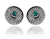 Tel Aviv Dot Earrings Turquoise