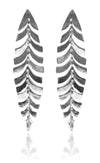 Brazilian Concentric Leaf Earrings