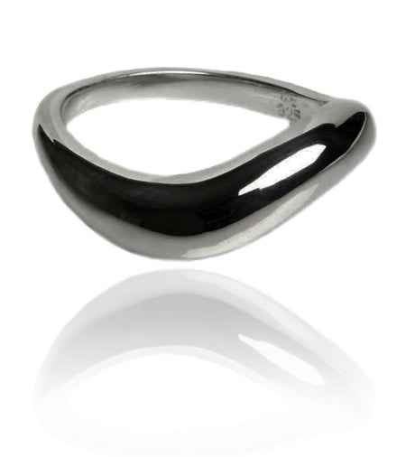 Brushed Dome Ring