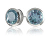 Gaudi Gemstone Studs Blue Topaz