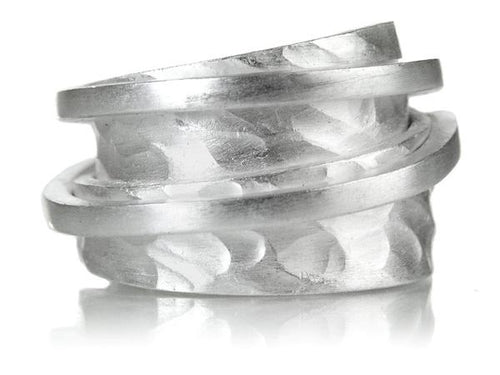 Bilbao Sculptured Twist Ring