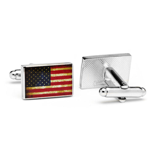 Vintage USA Flag Cufflinks