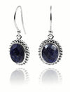 Oval Bali Drops Lapis Lazuli