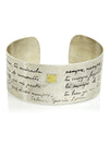 Spanish Poetic Cuff