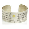 Spanish Poetic Cuff