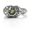 Raja Elephant Ring Green Amethyst