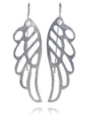 Brushed Amazon Butterfly Earrings