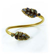 Indian Leaf Bangle Labradorite