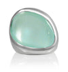 Rio Cocktail Ring Aqua Chalcedony