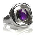 Art Deco Stone Pop Ring (AM)