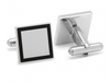 Stainless Steel Square Framed Cufflinks