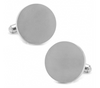 Round Titanium Cufflinks